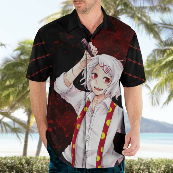 Juuzou Suzuya Tokyo Ghoul Hawaiian Shirt Anime Grunge 3.jpg