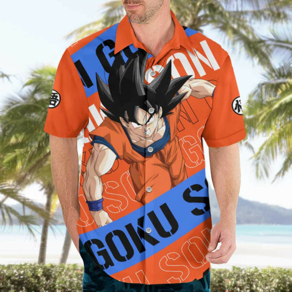 Kakarot Son Goku Dragon Ball Z Hawaiian Shirt Anime 3.jpg