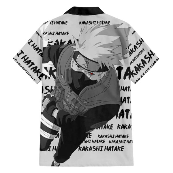 Kakashi Hatake Anime Style Manga Hawaiian Shirt 2.jpg