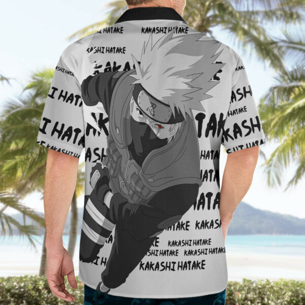 Kakashi Hatake Anime Style Manga Hawaiian Shirt 4.jpg