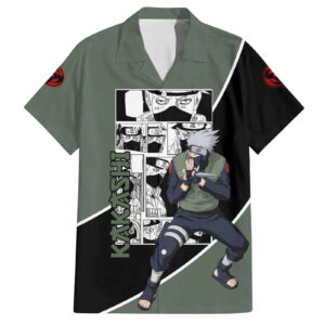 Kakashi Naruto Hawaiian Shirt Anime Mix Manga 1.jpg