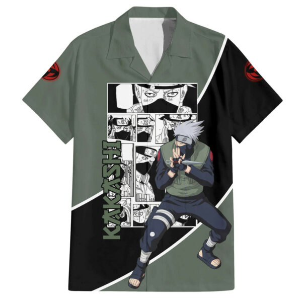 Kakashi Naruto Hawaiian Shirt Anime Mix Manga 1.jpg