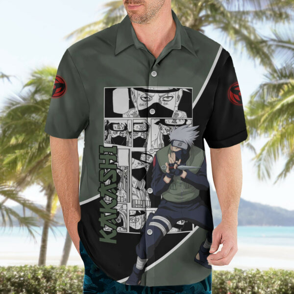 Kakashi Naruto Hawaiian Shirt Anime Mix Manga 3.jpg