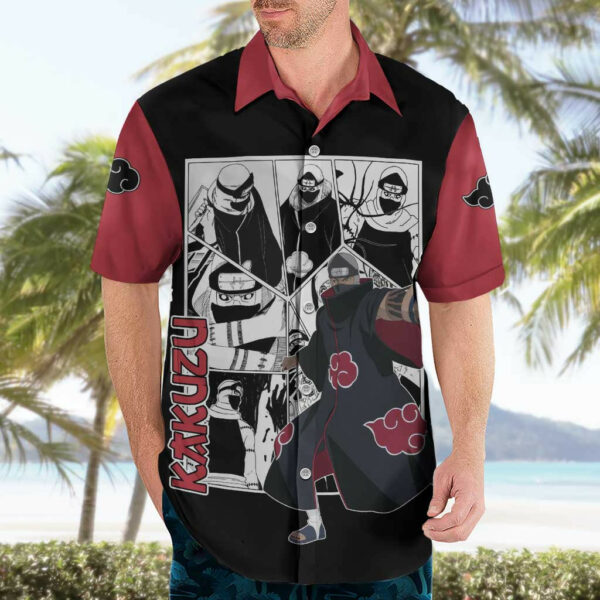 Kakuzu Naruto Hawaiian Shirt Anime Mix Manga 3.jpg