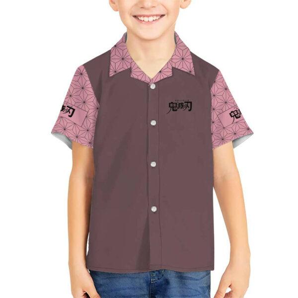 Kamado Nezuko Demon Slayer Hawaiian Shirt Anime 5.jpg
