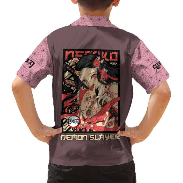 Kamado Nezuko Demon Slayer Hawaiian Shirt Anime 6.jpg