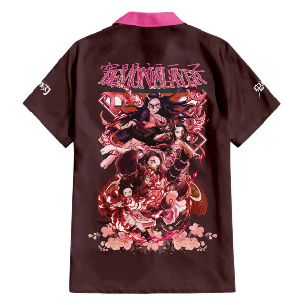 Kamado Nezuko Demon Slayer Hawaiian Shirt Anime V2 1.jpg