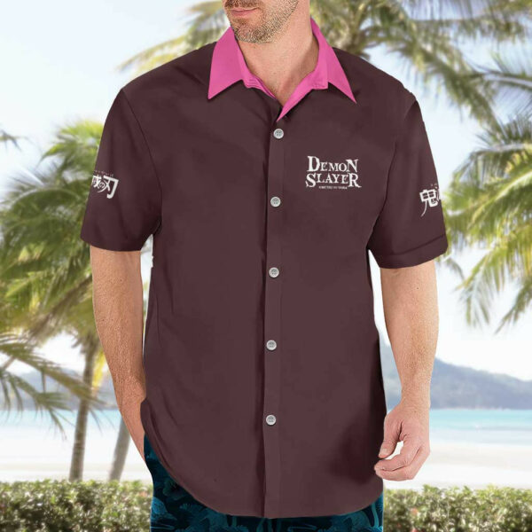 Kamado Nezuko Demon Slayer Hawaiian Shirt Anime V2 3.jpg