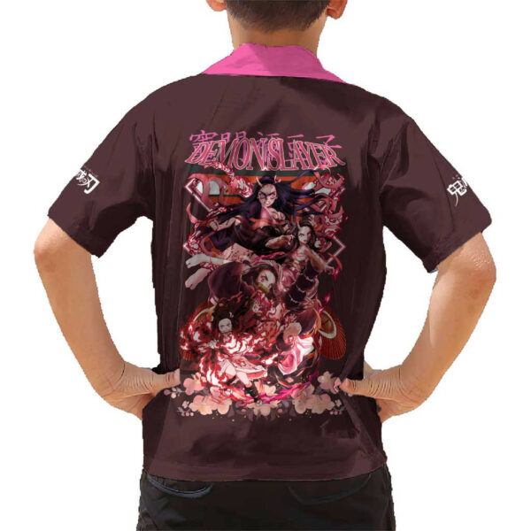 Kamado Nezuko Demon Slayer Hawaiian Shirt Anime V2 6.jpg