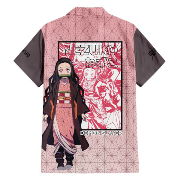 Kamado Nezuko Haori Demon Slayer Hawaiian Shirt Anime 2.jpg