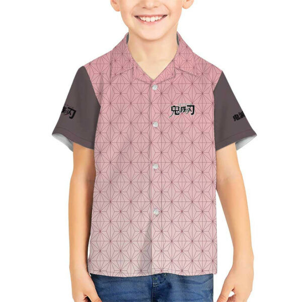 Kamado Nezuko Haori Demon Slayer Hawaiian Shirt Anime 5.jpg