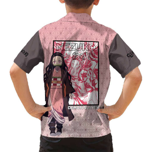 Kamado Nezuko Haori Demon Slayer Hawaiian Shirt Anime 6.jpg