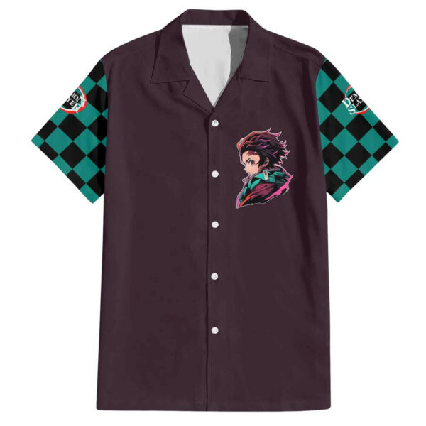 Kamado Tanjiro Demon Slayer Hawaiian Shirt Anime 1.jpg