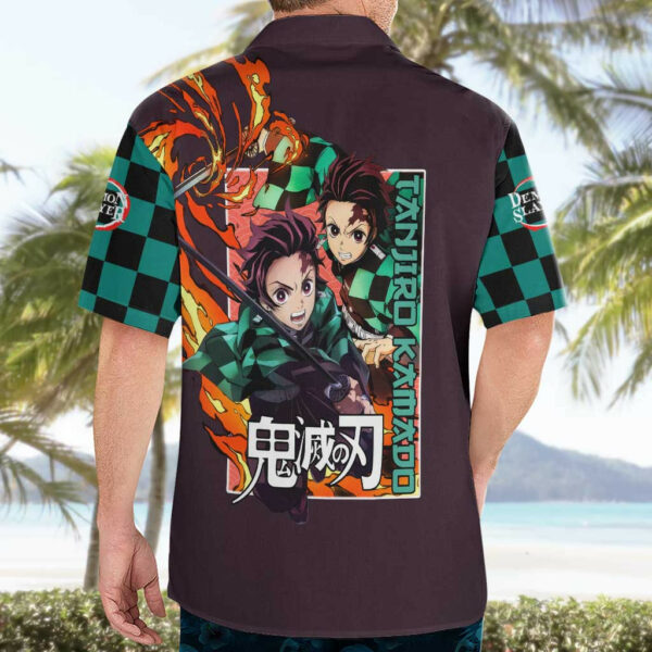 Kamado Tanjiro Demon Slayer Hawaiian Shirt Anime 4.jpg