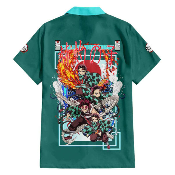Kamado Tanjiro Demon Slayer Hawaiian Shirt Japan Anime 1.jpg