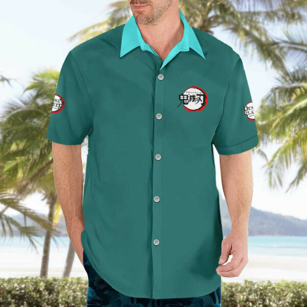 Kamado Tanjiro Demon Slayer Hawaiian Shirt Japan Anime 3.jpg