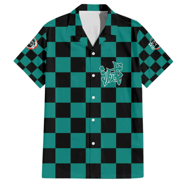 Kamado Tanjiro Haori Demon Slayer Hawaiian Shirt Anime 1.jpg
