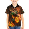 Kamado Tanjiro in Infinity Castle Demon Slayer Hawaiian Shirt Anime 5.jpg