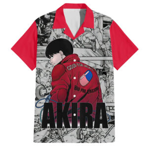 Kaneda Akira Manga Style Hawaiian Shirt 1.jpg