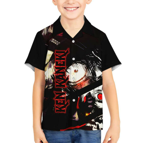 Kaneki Ken Tokyo Ghoul Grunge Hawaiian Shirt Anime 5.jpg