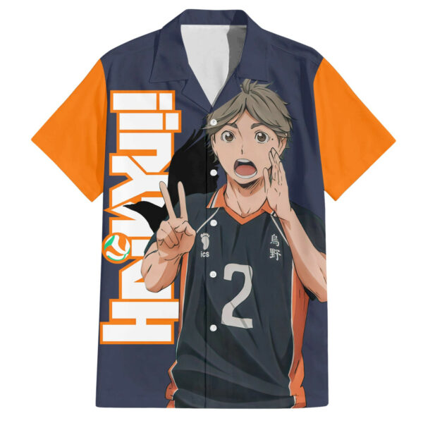 Karasuno Koshi Sugawara Hawaiian Shirt Haikyu 1.jpg