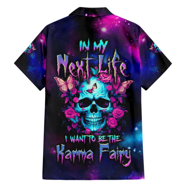 Karma Fairy Skull Galaxy Hawaiian Shirt 1.jpg