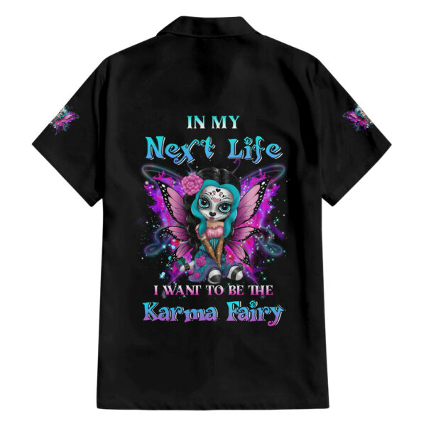 Karma Fairy Sugar Skull Hawaiian Shirt 1.jpg