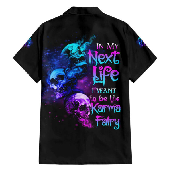 Karma Fairy Three Skulls Hawaiian Shirt 1.jpg