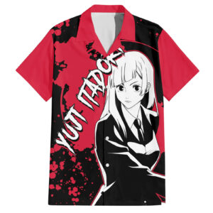 Kasumi Miwa Jujutsu Kaisen Hawaiian Shirt Manga Style Art 1.jpg