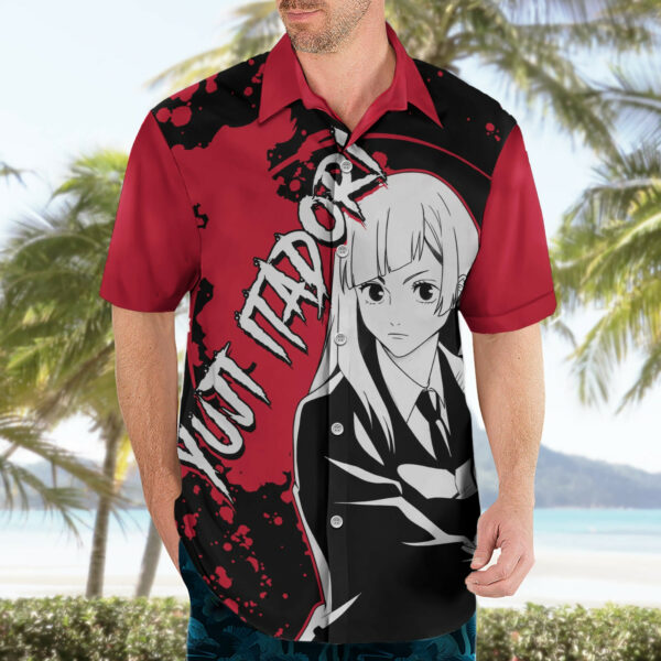 Kasumi Miwa Jujutsu Kaisen Hawaiian Shirt Manga Style Art 3.jpg