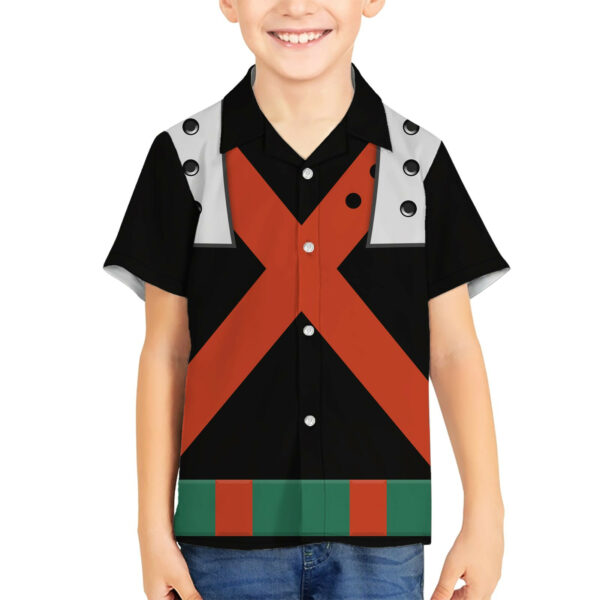 Katsuki Bakugo Uniform Hero Anime Hawaiian Shirt 5.jpg