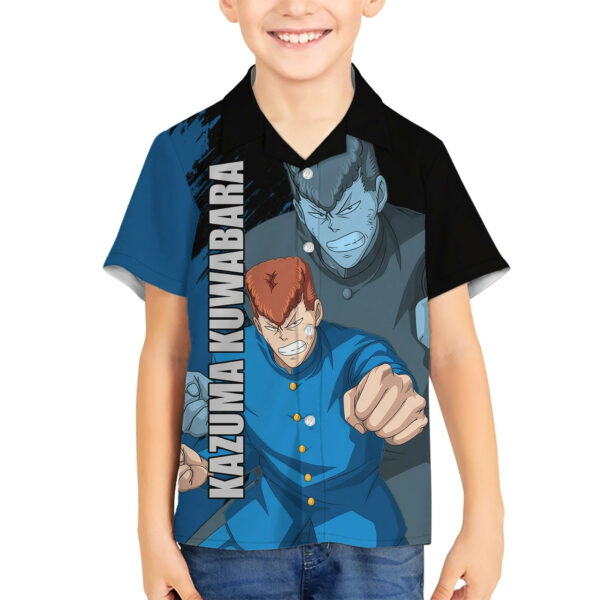 Kazuma Kuwabara Hawaiian Shirt YuYu Hakusho 5.jpg