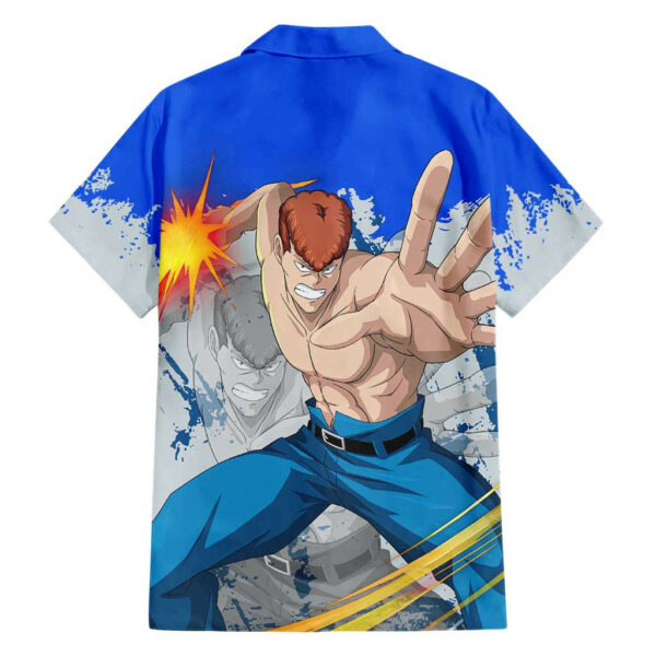 Kazuma Kuwabara Yu yu Hakusho Hawaiian Shirt Anime 2.jpg