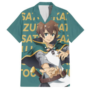 Kazuma Satou KonoSuba Hawaiian Shirt Anime 1.jpg