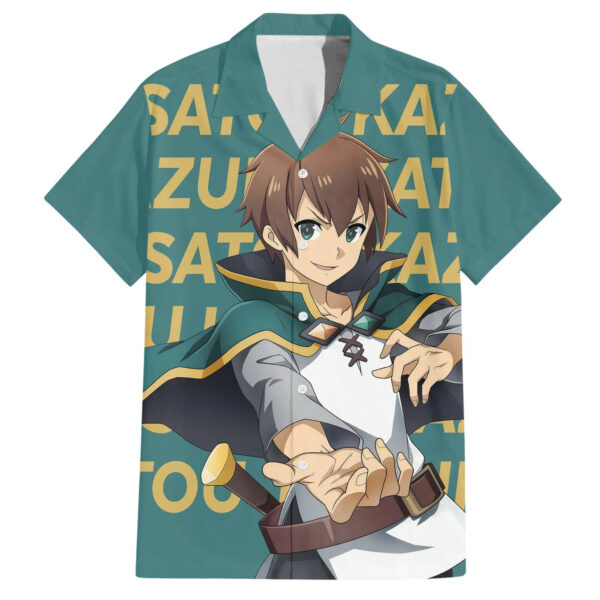 Kazuma Satou KonoSuba Hawaiian Shirt Anime 1.jpg