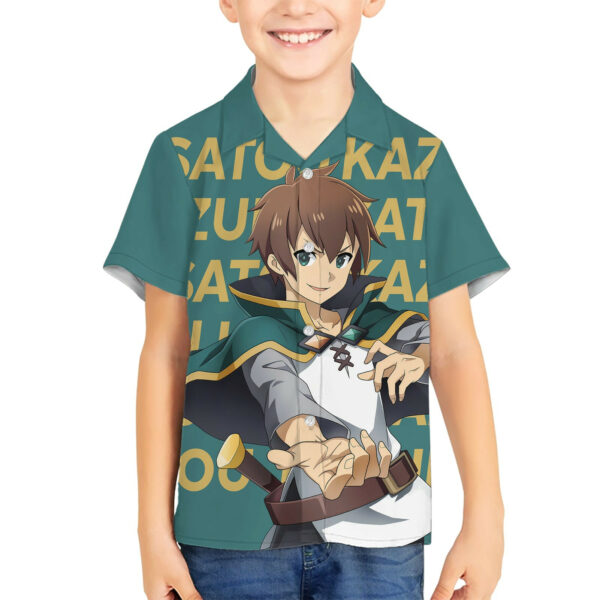 Kazuma Satou KonoSuba Hawaiian Shirt Anime 5.jpg