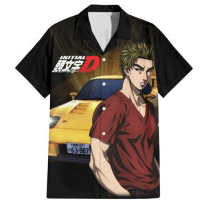 Keisuke Takahashi Initial D Hawaiian Shirt Anime 1.jpg