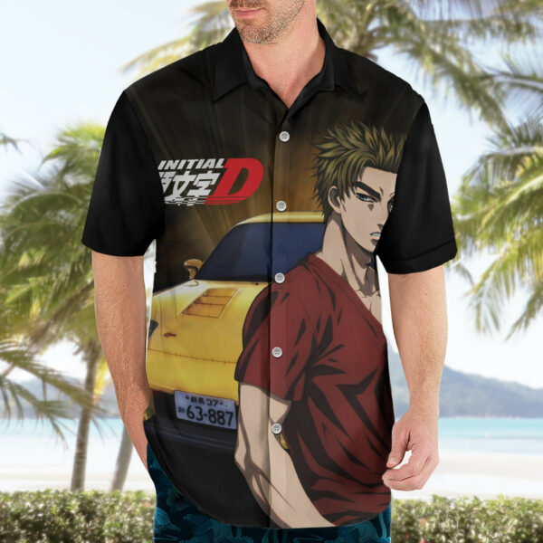 Keisuke Takahashi Initial D Hawaiian Shirt Anime 3.jpg