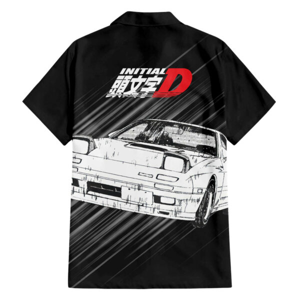 Keisuke Takahashi RX 7 Initial D Hawaiian Shirt Manga Mix Anime 2.jpg