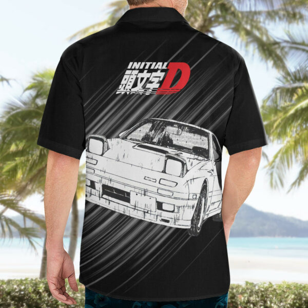 Keisuke Takahashi RX 7 Initial D Hawaiian Shirt Manga Mix Anime 4.jpg