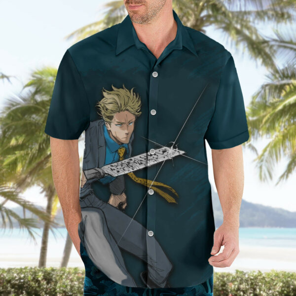 Kento Nanami JJK Anime Hawaiian Shirt Black Flash TS07 3.jpg