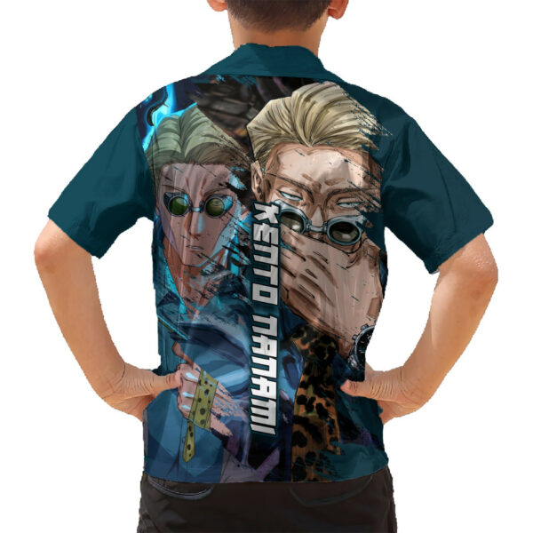 Kento Nanami JJK Anime Hawaiian Shirt Black Flash TS07 6.jpg