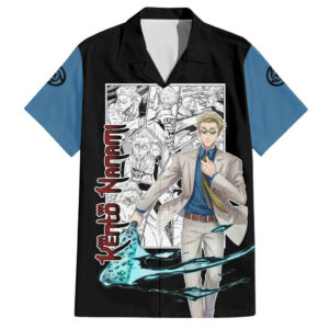 Kento Nanami Jujusu Kaisen Hawaiian Shirt Anime Mix Manga 1.jpg