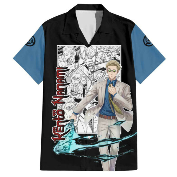 Kento Nanami Jujusu Kaisen Hawaiian Shirt Anime Mix Manga 1.jpg