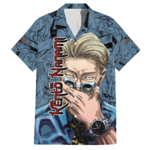 Kento Nanami Jujutsu Kaisen Hawaiian Shirt Anime 1.jpg