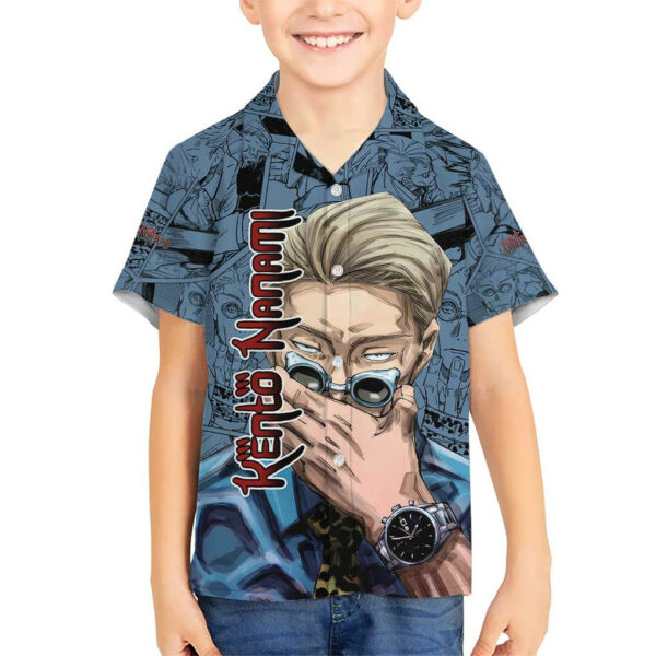 Kento Nanami Jujutsu Kaisen Hawaiian Shirt Anime 5.jpg