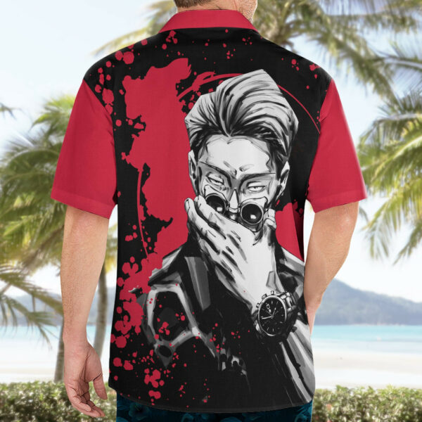 Kento Nanami Jujutsu Kaisen Hawaiian Shirt Manga Style Art 4.jpg