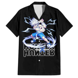 Killua Zoldyck Hunter X Hunter Hawaiian Shirt Japan Art 1.jpg