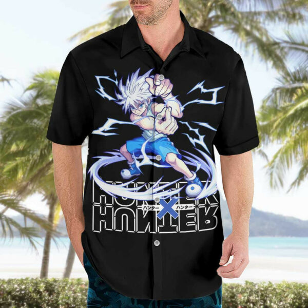 Killua Zoldyck Hunter X Hunter Hawaiian Shirt Japan Art 3.jpg