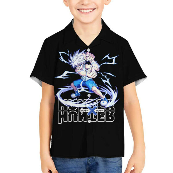 Killua Zoldyck Hunter X Hunter Hawaiian Shirt Japan Art 5.jpg